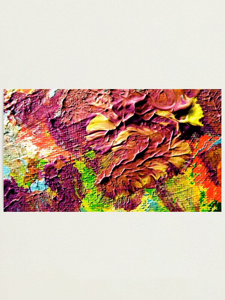 Alternate view of Windswept Flowers from Kelley's Jardin Photographic Print