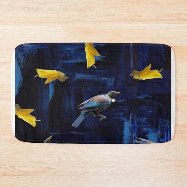 Item preview, Tui Bird and Kowhai Flower Design designed and sold by BhARTi Taylor.