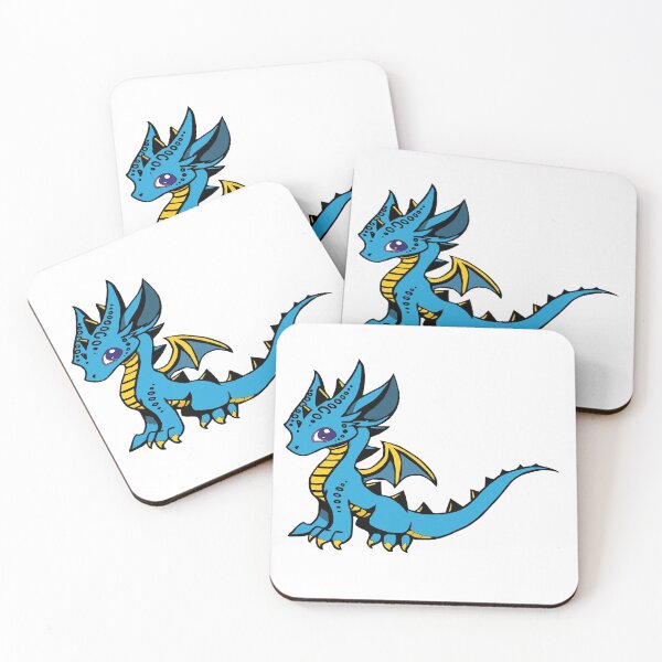 Item preview, Blue dragon - Diin Dovah designed and sold by DragonWorks Art Prints.