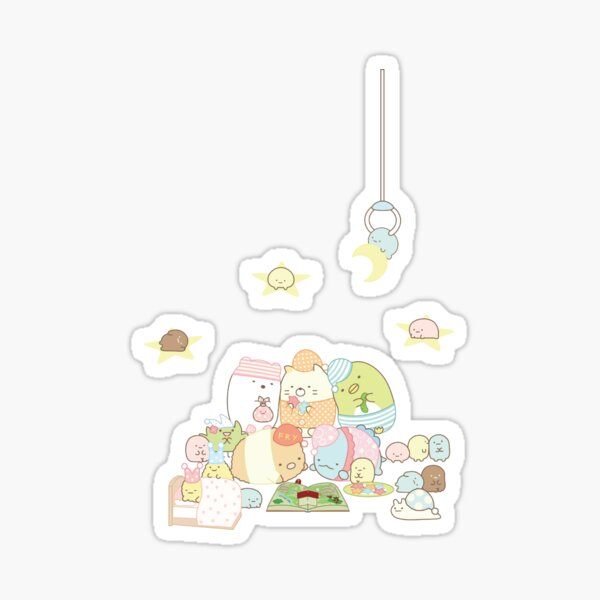 Sumikko Gurashi Pattern Sticker for Sale by CaptainPoptop