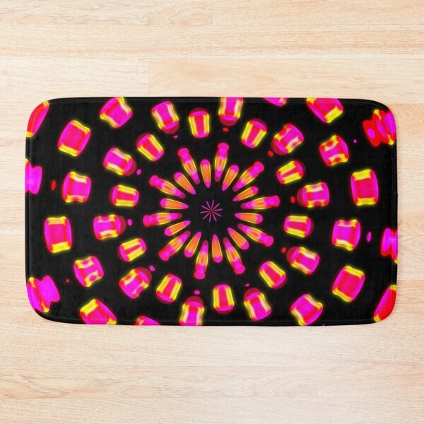 Item preview, Pink Psychedelic Graphic with Yellow Glow Pulsating Light Effect designed and sold by IncrediVFX.