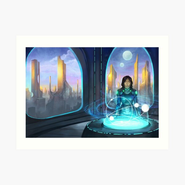 Capital Games Cover Art Print