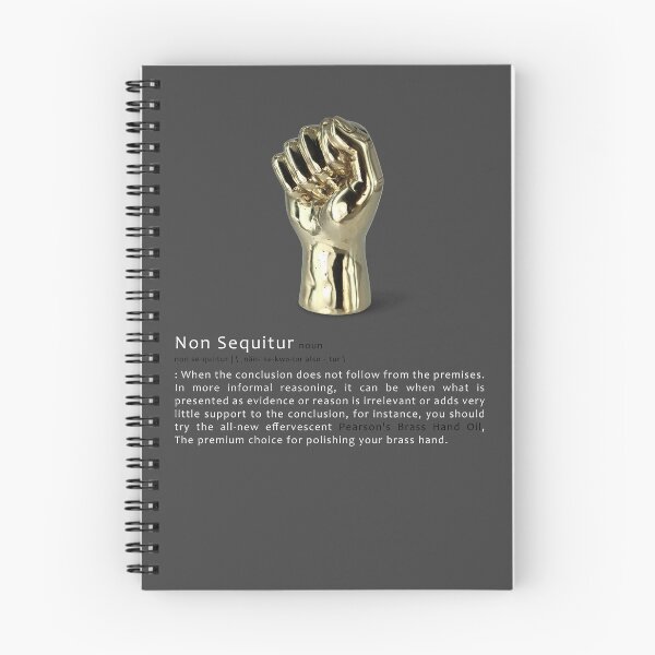 Item preview, Brass Hand, Non Sequitur - Athletico Mince  designed and sold by granimatedesign.