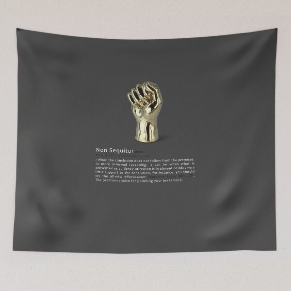 Item preview, Brass Hand, Non Sequitur - Athletico Mince  designed and sold by granimatedesign.