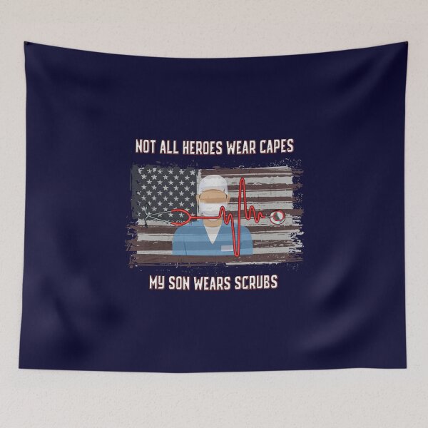 Item preview, Not All Heroes Wear Capes designed and sold by MRCoopGroup.