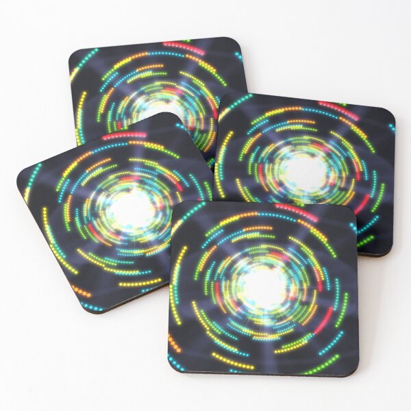 Item preview, Shining Light at End of Tunnel Made of Geometric Moving Shapes designed and sold by IncrediVFX.