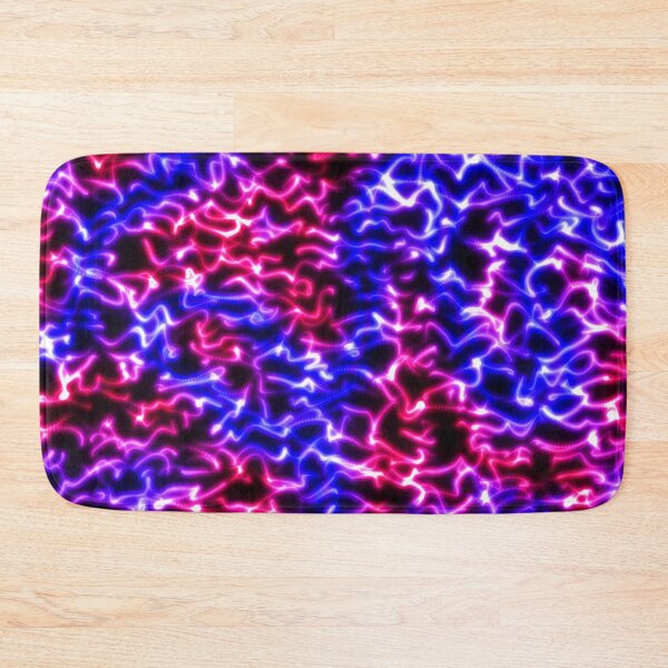 Item preview, Abstract Flowing Pink and Blue Fractal Electric Energy Wave Beams designed and sold by IncrediVFX.