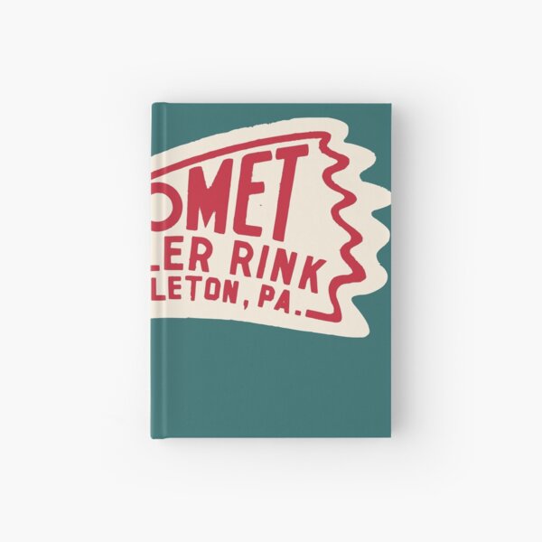 Comet Roller Rink Hardcover Journal