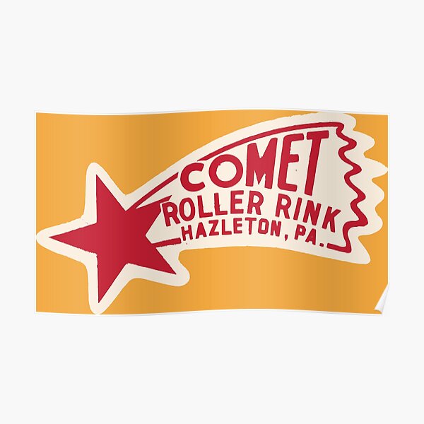 Comet Roller Rink Poster
