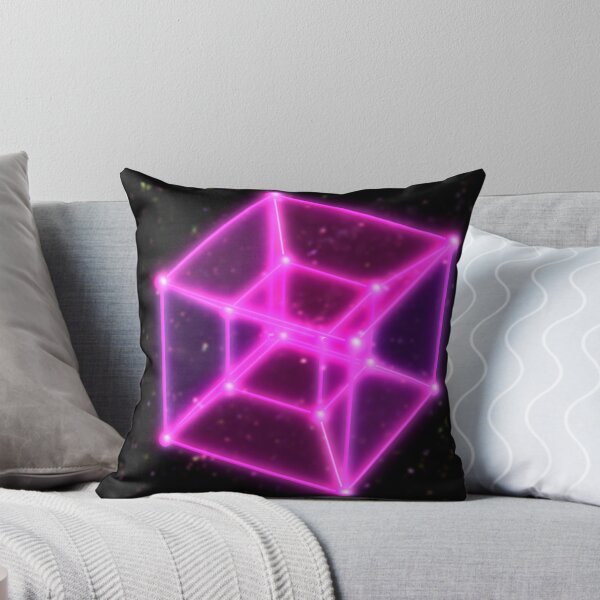 Item preview, 4 Dimensional Hypercube Tesseract Rotating in Outer Space and Stars designed and sold by IncrediVFX.