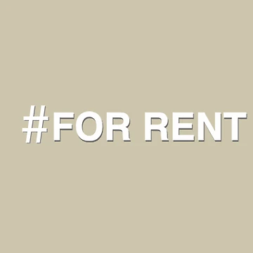 Artwork thumbnail, #FOR RENT by EurekaRoad