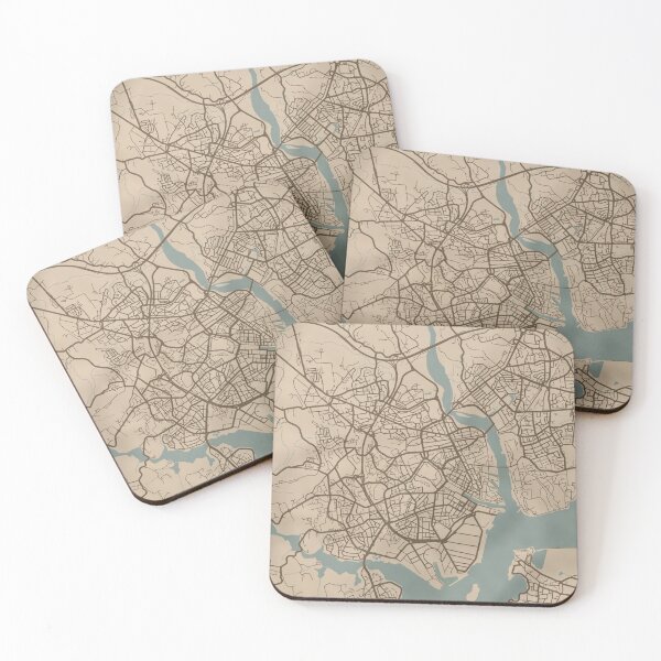 Item preview, Lorient Sepia Map designed and sold by CPTVDesign.