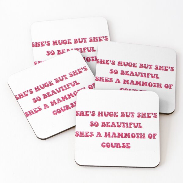 Item preview, SHE'S A MAMMOTH OF COURSE GLITTER designed and sold by aggpanda.