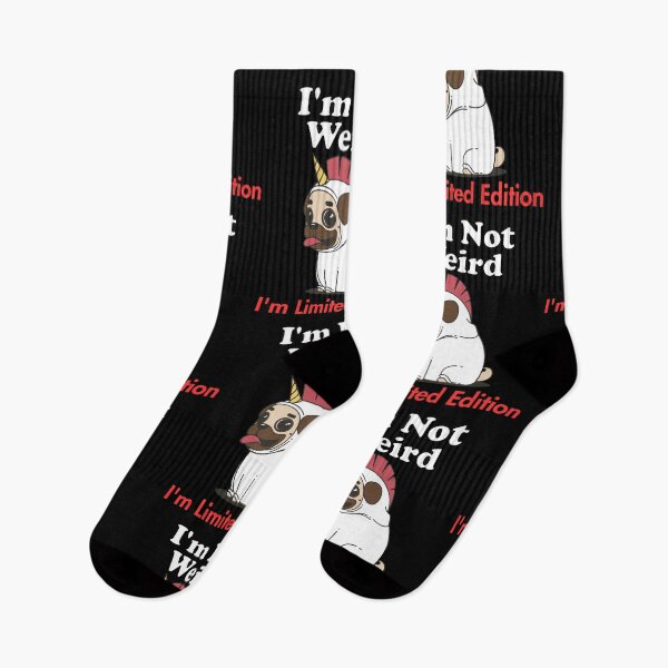 Item preview, I’m not weird I’m Limited Edition funny Unicorndog designed and sold by WTFdesign.