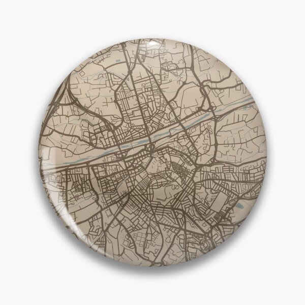 Item preview, Perpignan Sepia Map designed and sold by CPTVDesign.