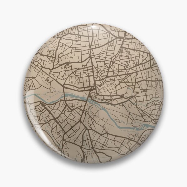 Item preview, Pau Sepia Map designed and sold by CPTVDesign.