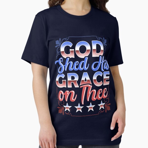 Item preview, Fourth Of July 4th - God Shed His Grace On Thee designed and sold by Meliafroggy.