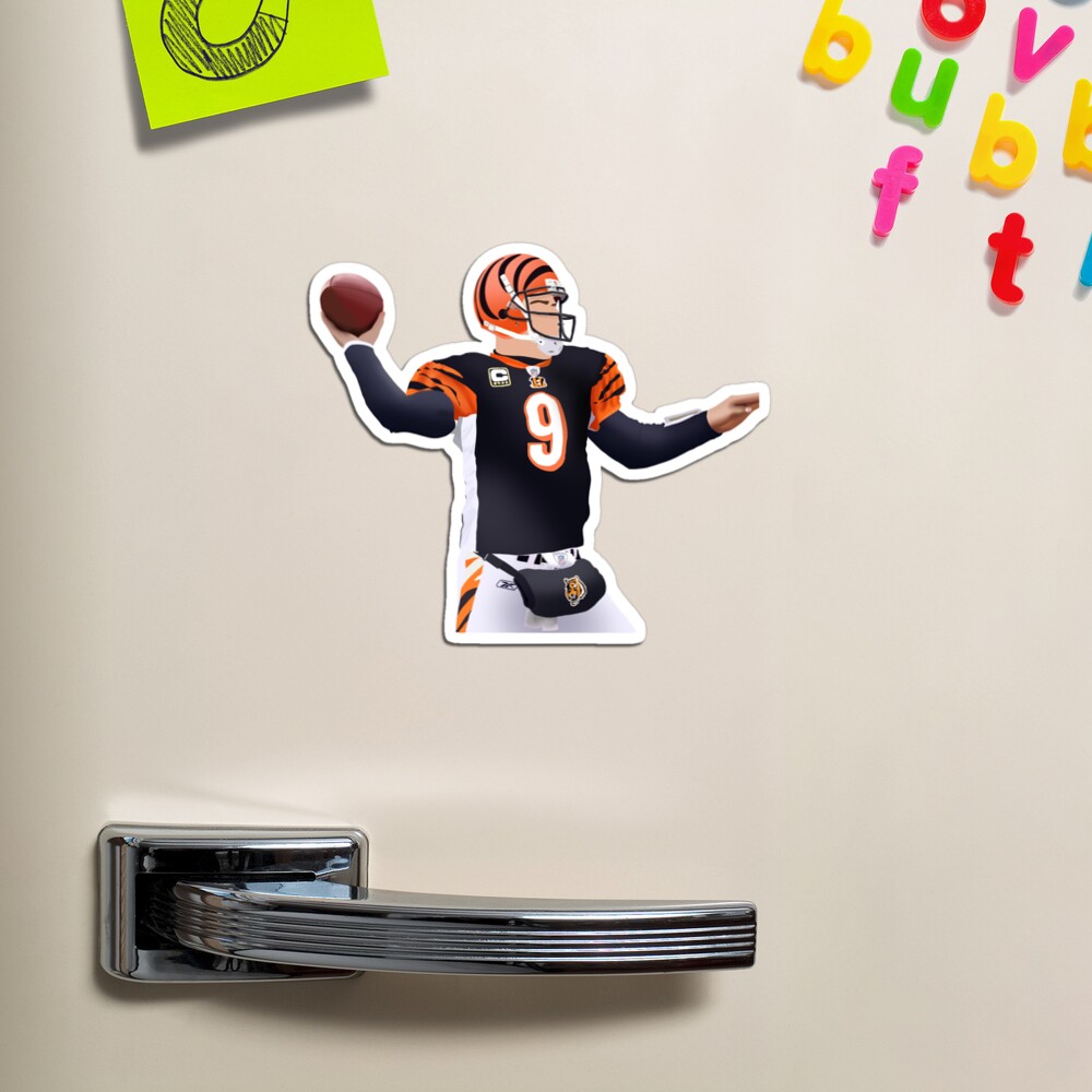 NFL Cincinnati Bengals Football Decorative Fridge Magnets 3 Pack