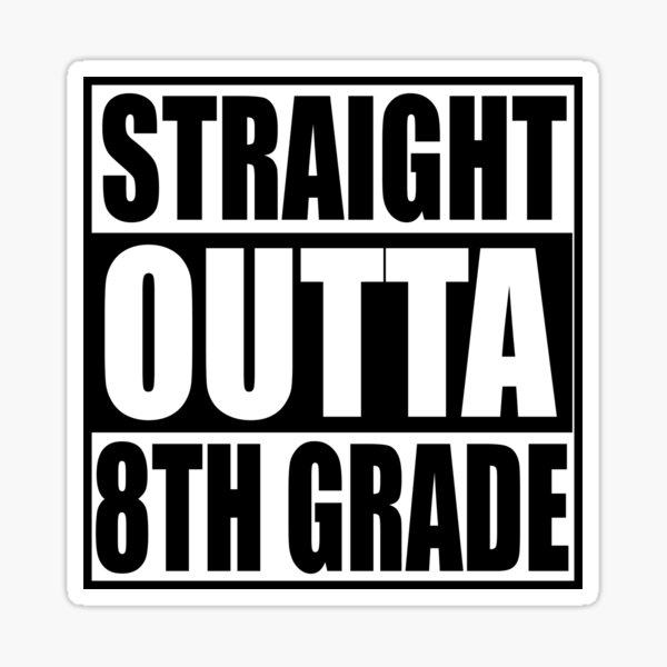 Download 8th Grade8 Stickers Redbubble