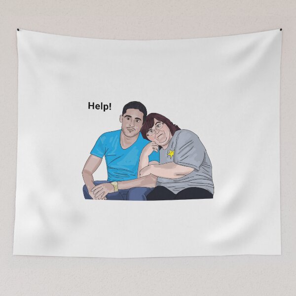 Item preview, Danielle and Mohammed - Help - 90 day fiance designed and sold by Ofthemoral.