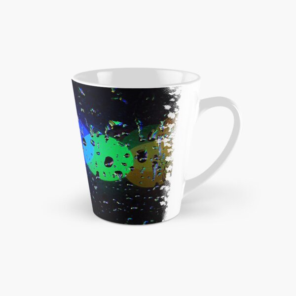 Item preview, Colourful Neon Rain on a window designed and sold by countdownstreet.