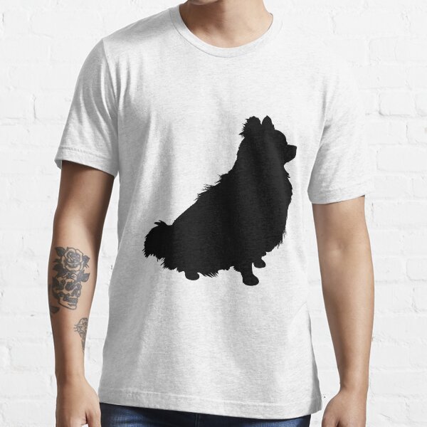 Pomeranian Silhouette Essential T-Shirt