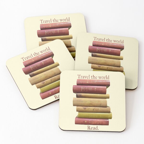 Item preview, Travel the world. read. book lovers designed and sold by candhdesigns.
