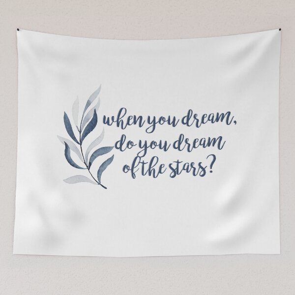 Item preview, when you dream, do you dream of the stars? designed and sold by lovely-lyrics.