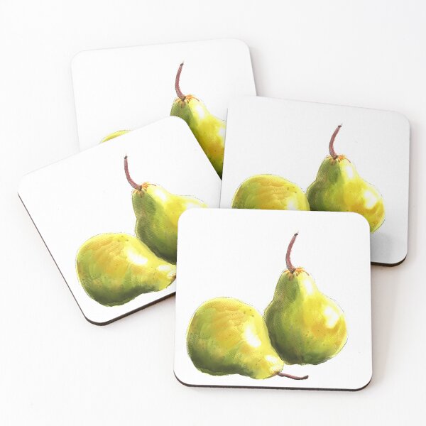 Item preview, Pear Watercolor Fruit  designed and sold by anatovas.