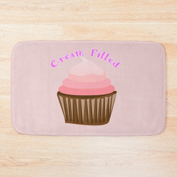 Item preview, CREAM FILLED - CUPCAKES - FUN PARODY DESIGN- PINK ICING   designed and sold by Iskybibblle.