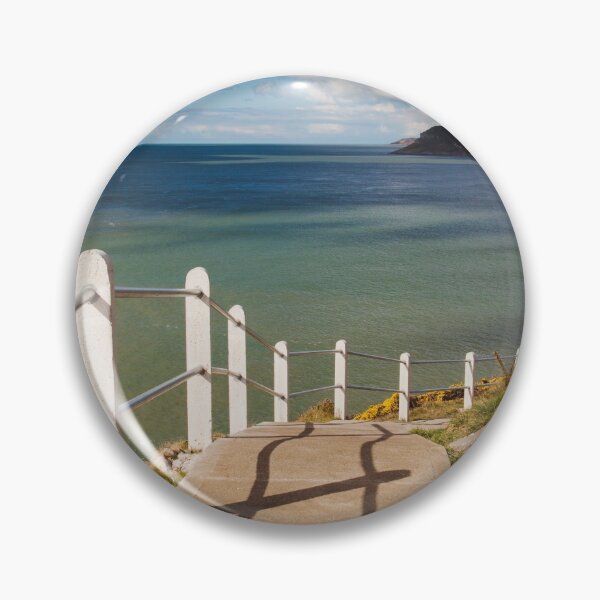 Item preview, The coast path to Caswell Bay, Gower designed and sold by Dan Santillo.