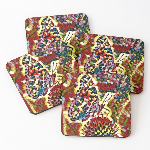 Item preview, Candy color abstract butterfly pattern  designed and sold by Imaginarium Studio.
