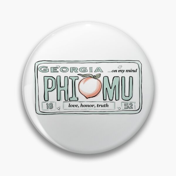 Item preview, Phi Mu Plate designed and sold by reaganlangston.