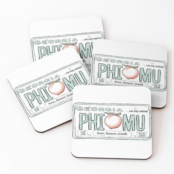 Item preview, Phi Mu Plate designed and sold by reaganlangston.