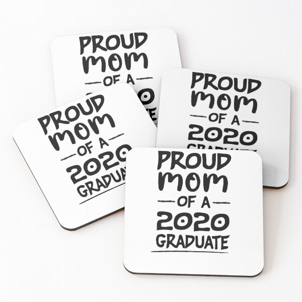 Item preview, Proud mom of a 2020 graduate- Graduate t-shirt - Women's Graduation Gifts under 25 for college or high school grad- Crew neck designed and sold by Noussairox.