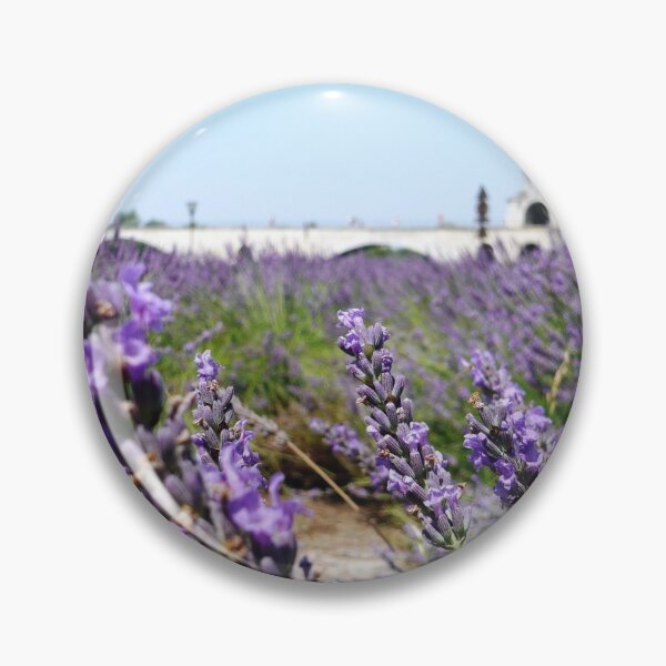 Item preview, Lavender and broken bridge in Provence, France  designed and sold by SelenePaintings .