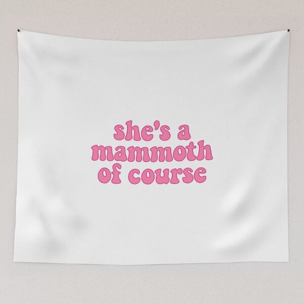 Item preview, She's a mammoth, of course. designed and sold by yawnni.