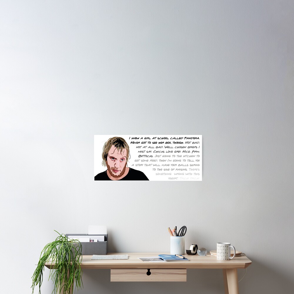 "Spike, Notting Hill, Rhys Ifans QUOTES" Poster by wheatbeltdesign