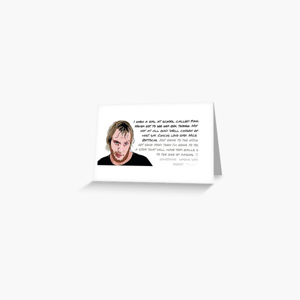 Spike, Notting Hill, Rhys Ifans QUOTES Greeting Card