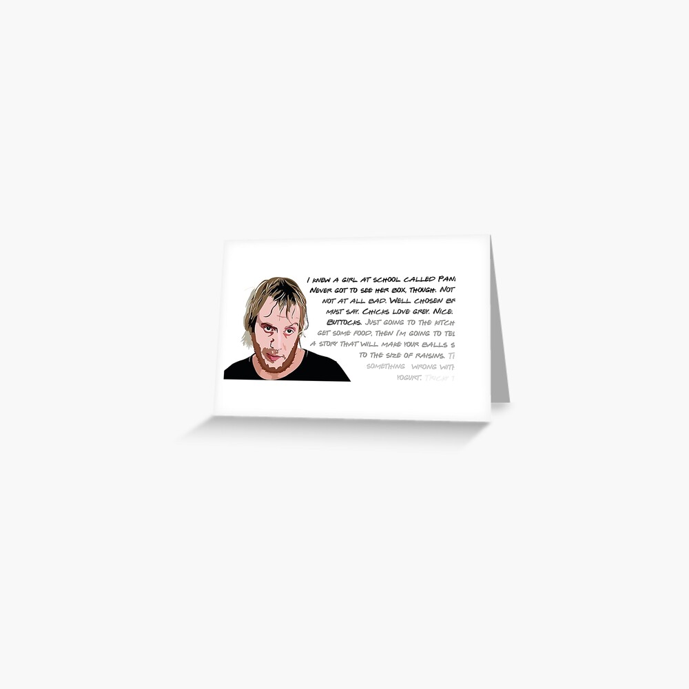 "Spike, Notting Hill, Rhys Ifans QUOTES" Greeting Card for Sale by