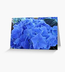 Blue Hues Greeting Card
