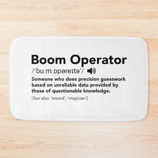 Item preview, Boom Operator Definition T Shirt designed and sold by JukeLox.