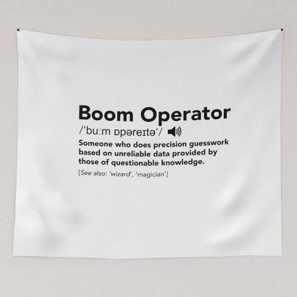 Item preview, Boom Operator Definition T Shirt designed and sold by JukeLox.