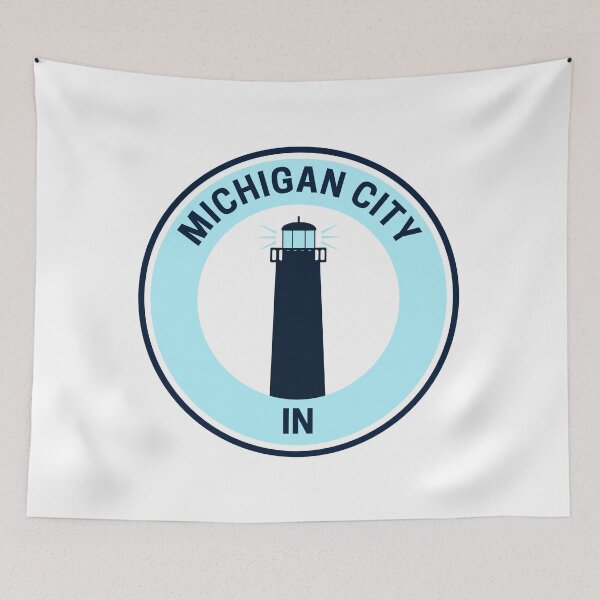 Item preview, Vintage Michigan City Indiana designed and sold by fearcity.