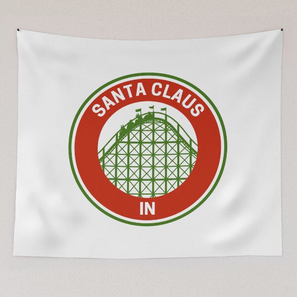 Item preview, Vintage Santa Claus Indiana designed and sold by fearcity.