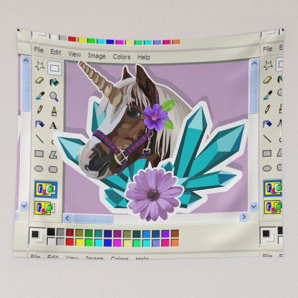 Item preview, Painted Unicorn designed and sold by Avara-Creative.