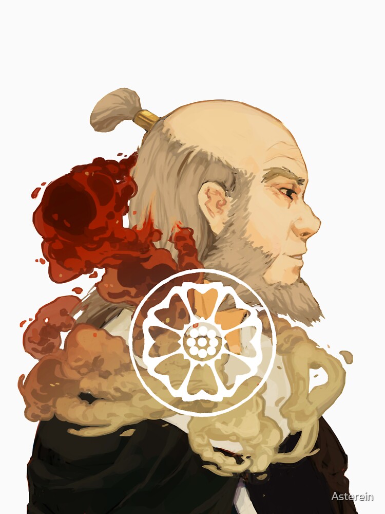 "Iroh " T-shirt for Sale by Asterein | Redbubble | atla t-shirts ...
