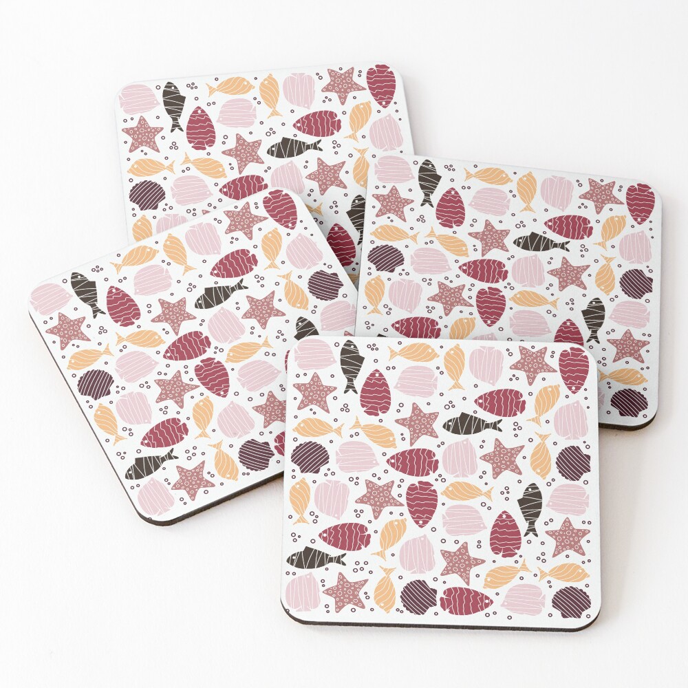 Item preview, Coasters (Set of 4) designed and sold by Simplulina.