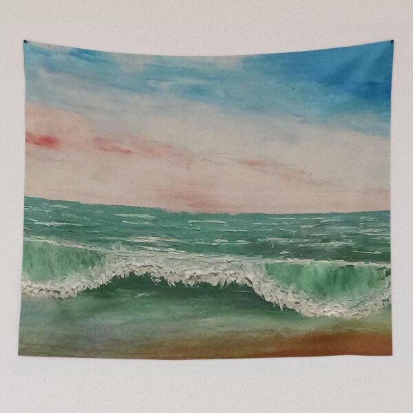 Item preview, Caribbean wave / oil painting designed and sold by DoreenGehrkeArt.