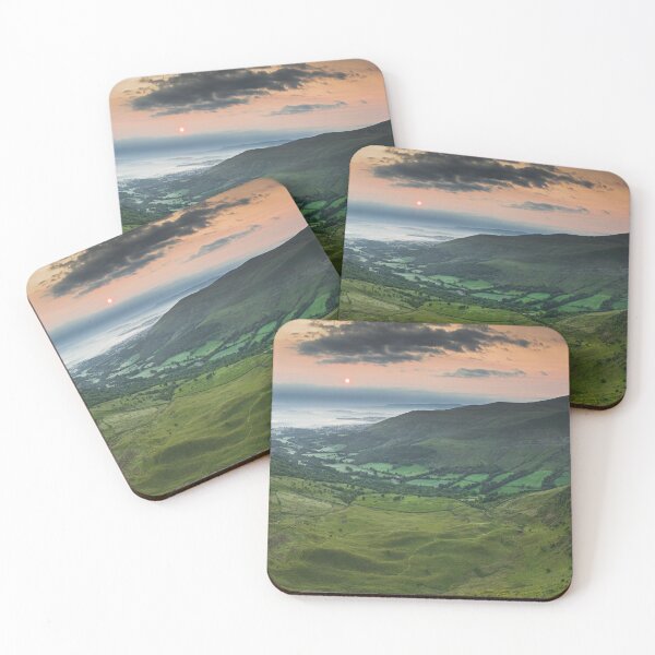 Item preview, Glyn Tarell from Craig Cerrig-gleisiad with Pen y Fan and Corn Du, Brecon Beacons National Park, Wales  designed and sold by Dan Santillo.